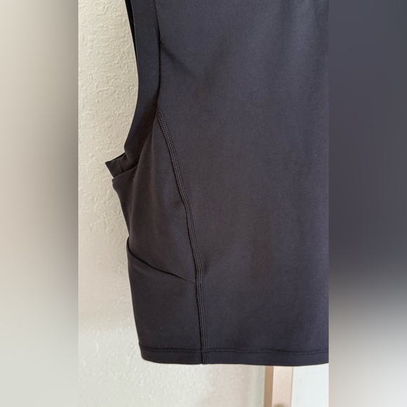 Lululemon Sweat Intention Tank Black Size 6 Nulu - Picture 4 of 11